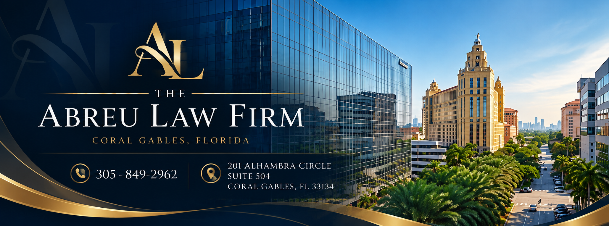 Scenic brand banner — Abreu Law Firm